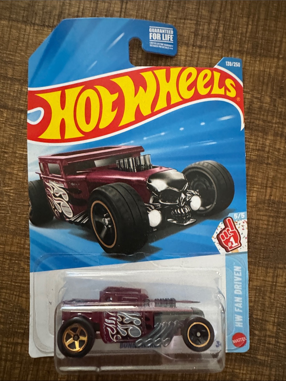 Kids Toy Car - Metallic Maroon Collectible